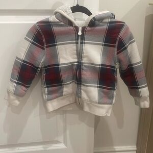 Boys Excellent used condition Gap Fleece Sweatshirt/Jacket